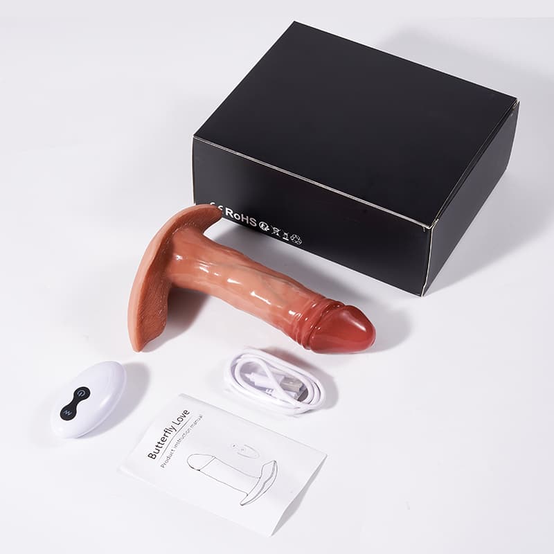 【+$3 for Lube!】Thrusting Anal dildo 5.1'' Perineal Stimulation For Improve Prostate Health