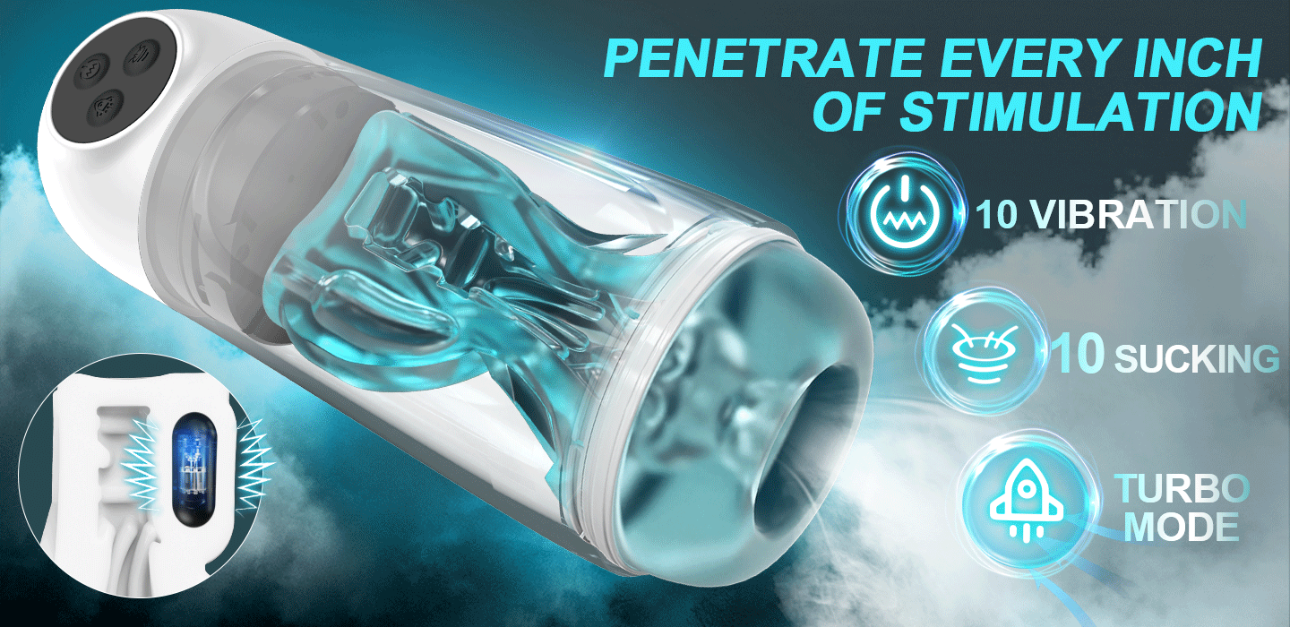 Acmejoy - Bay 10 Sucking Vibrating Male Stroker