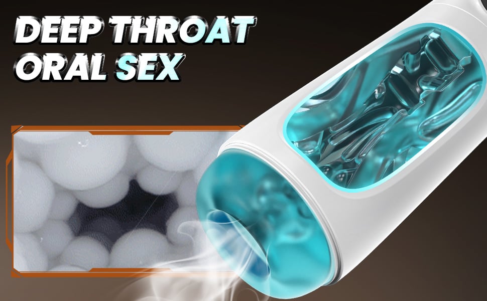 Baymax APP-Controlled Dual-Suction & Vibration Masturbator