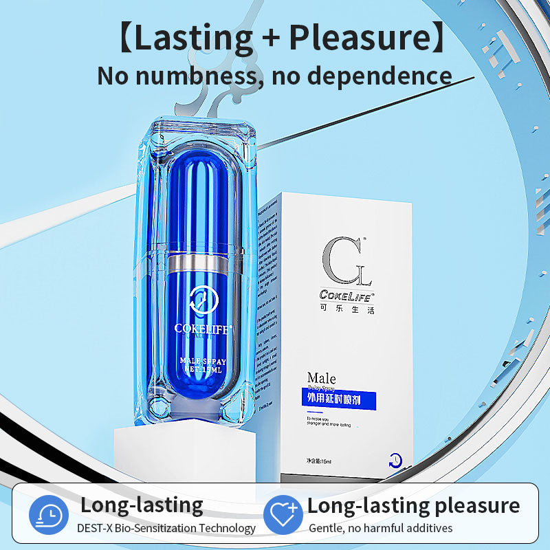 Desensitizing 30 Minutes Delay Spray Gentle Non-irritating 0.51 Fl Oz Male Climax Control