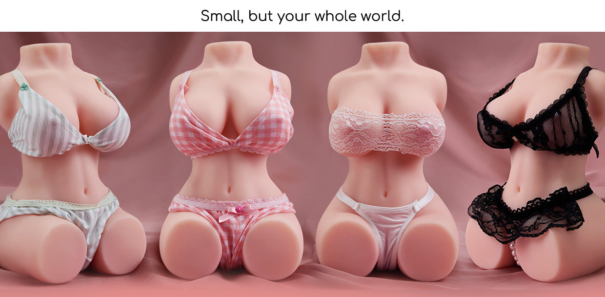 Realistic Boobs 5.11Lb Vagina And Anal Torso Masturbators Sex Doll