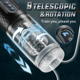 9 Rotating & Thrusting & Sucking Masturbator Male Men Sex Toy