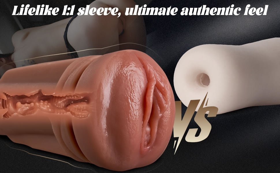 Scarlett Kiss- 10 Vibration 360° Textured Massage Masturbation Silent Immersive Stroker