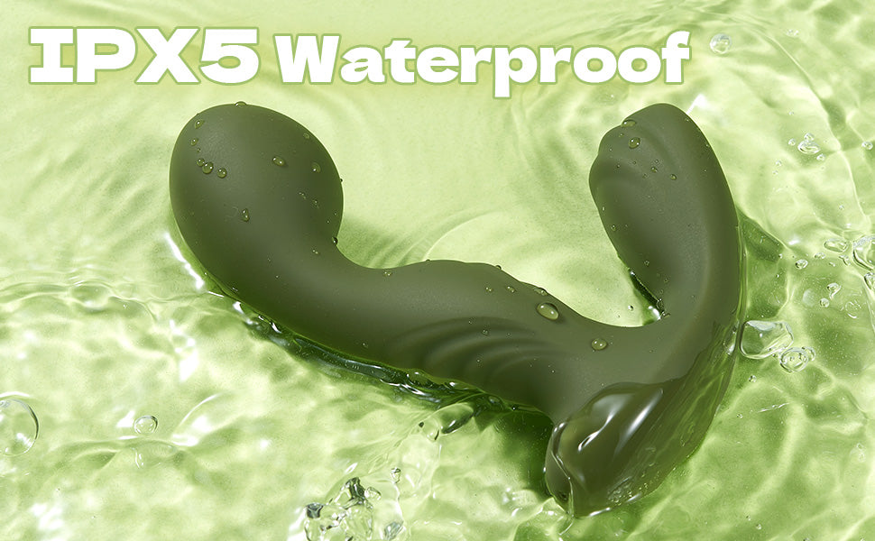 Double-ended 3 Speed 7 Frequencies Vibrating Prostate Massager
