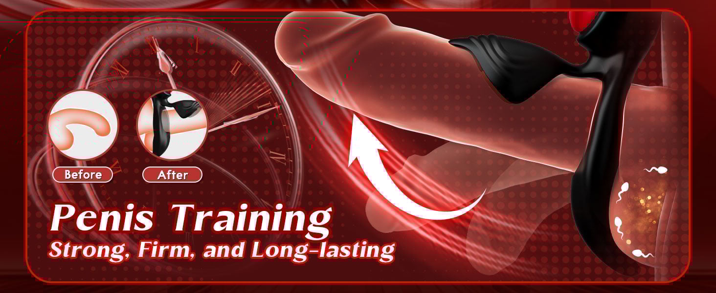 Wizard APP Control 7 Vibrating Cock Ring
