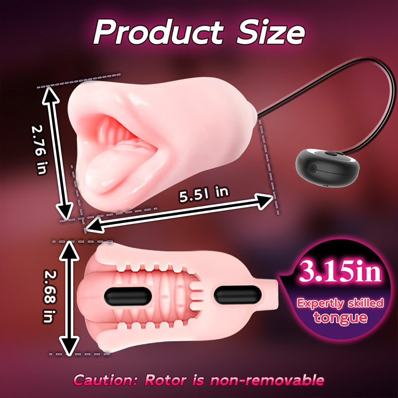 10 Vibration Male Glans Training Stimulator Blow Job Toys