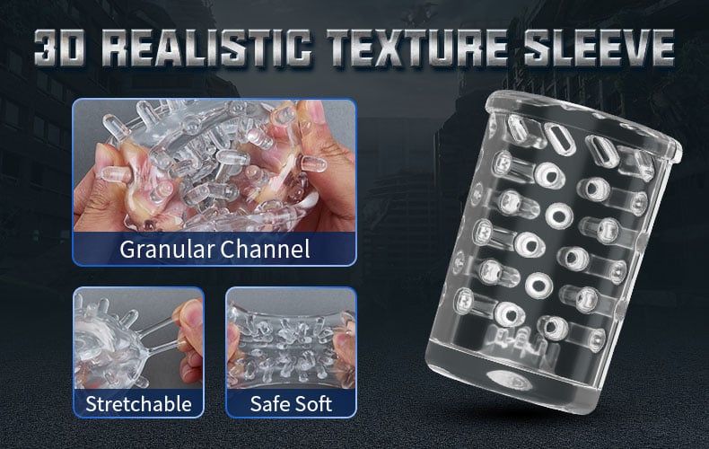 9 Rotating & Thrusting & Sucking Masturbator Male Men Sex Toy