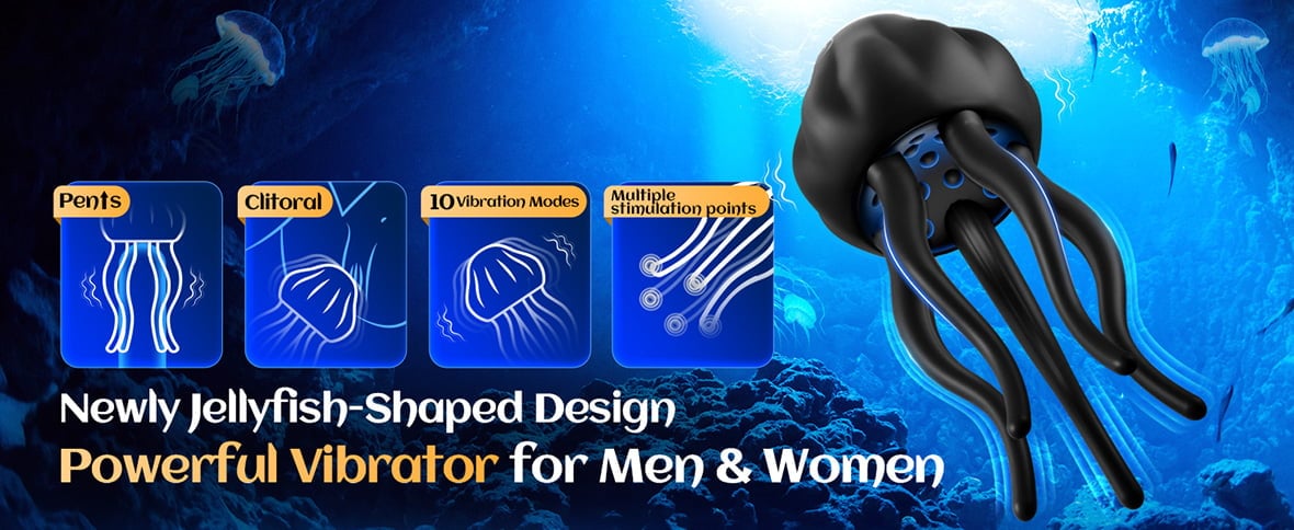 10 Vibrating Modes Wrapping Tentacle Male Vibrator