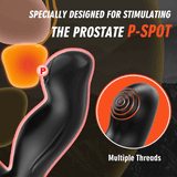 Elysium - 10 Vibrating 42°C Heating Prostate & Perineal Massager