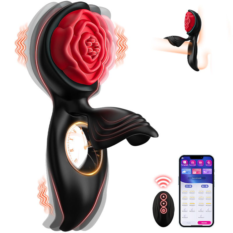Wizard APP Control 7 Vibrating Cock Ring
