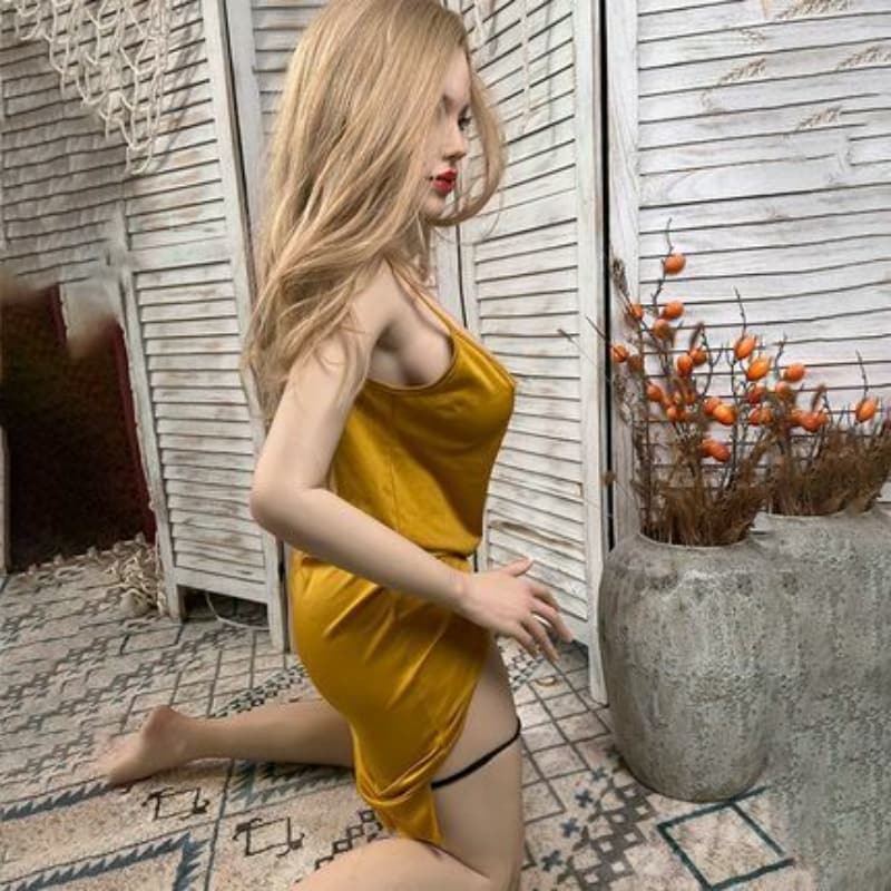 【48H Shipping】Evelyn Luxury 167cm 1:1 Silicone Head With Tpe Body Realistic Sex Doll