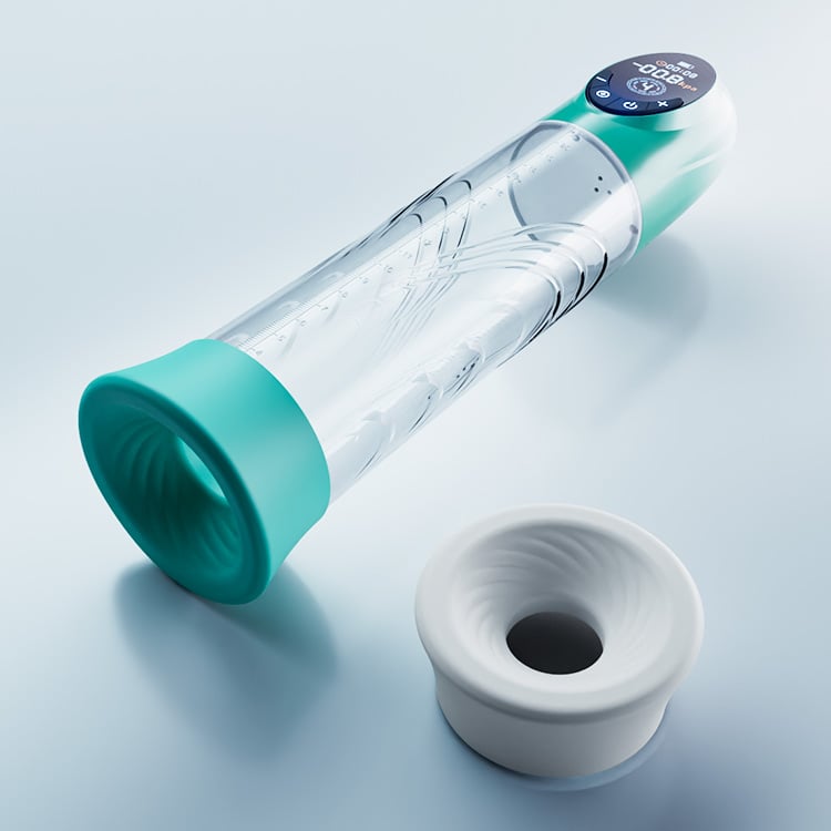 Logan 4 Pressure Levels and 9 Sucking Penis Pump Male Sex Toys