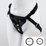Adjustable Strap-On Harness with Two Different Sizes O-rings