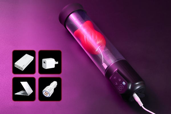 Alexander 7 Vibrating & 5 Sucking  Penis Pump Vacuum Suction Male Penis Extender