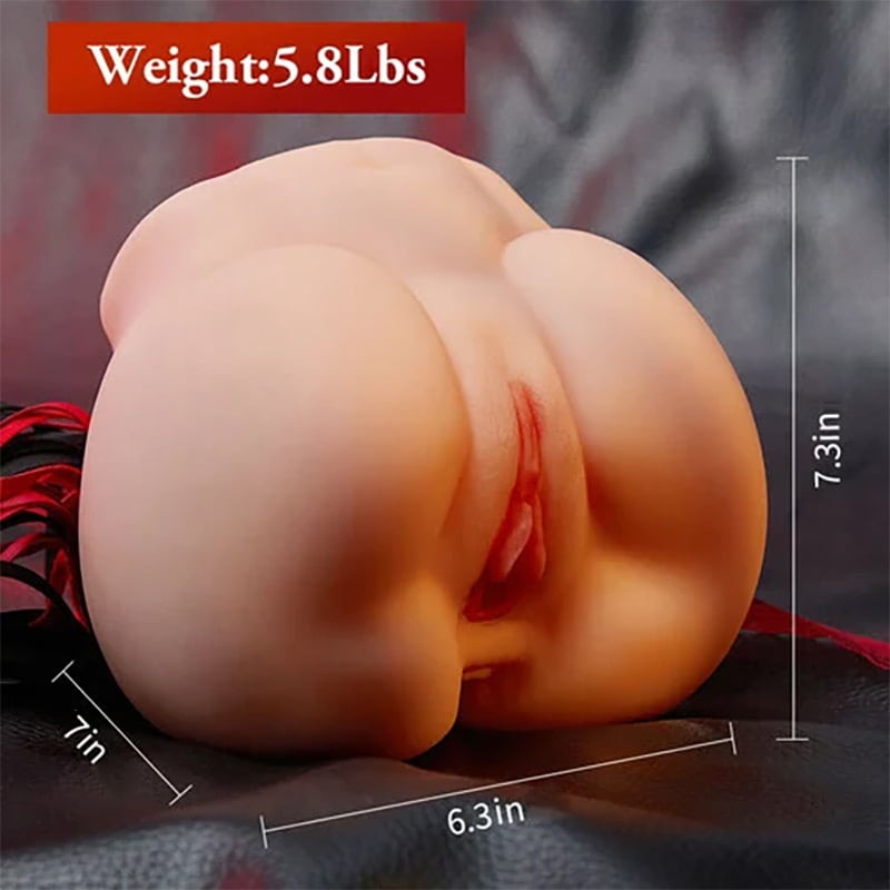 Maria 5.79Lb Twin Tunnels Realistic Vagina and Ass