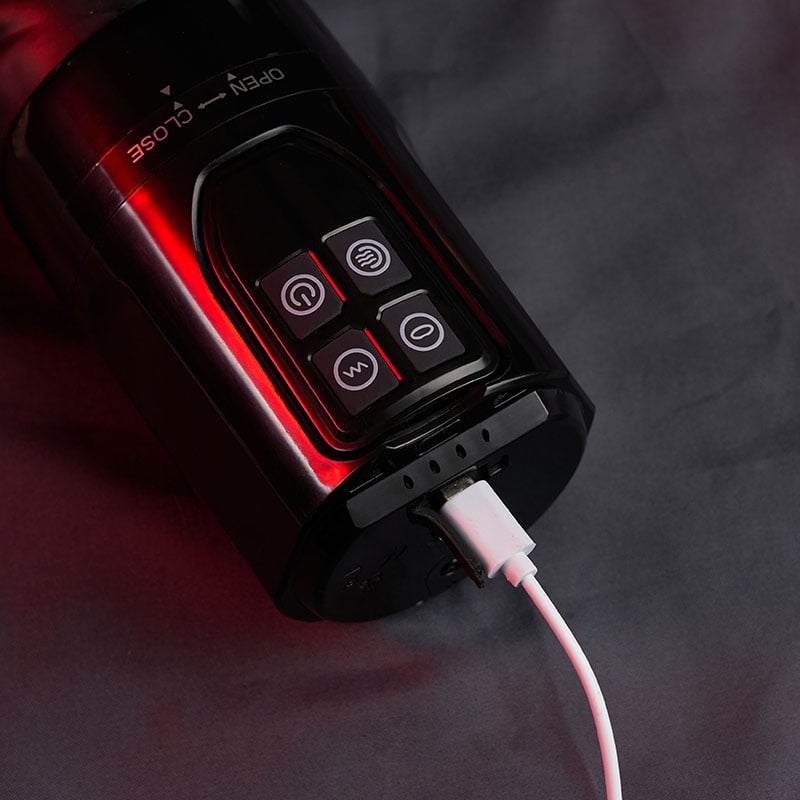 Mouth Obsession Vibration & Suction Remote Play Dual-Density pocket pussy