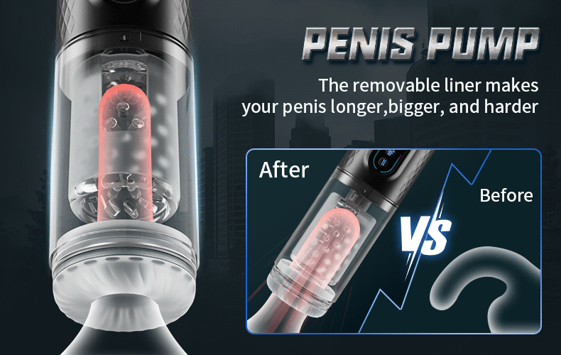 9 Rotating & Thrusting & Sucking Masturbator Male Men Sex Toy