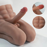 15.2lb 19cm/7.4in dildo Male Sex Doll With Flexible Dildo