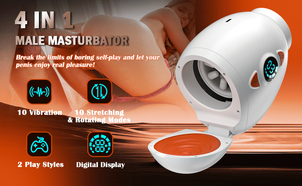 Ball Massage Focus Testicle & Glans Stimulation Electric Male Masturbator