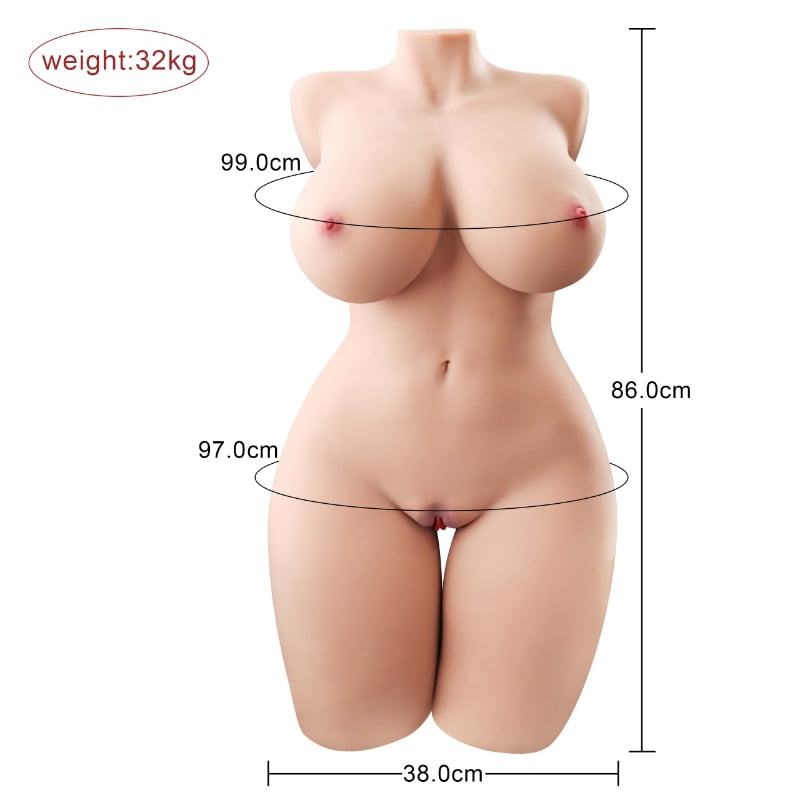 Mona 70lbs Alluring True-to-life Doll with Plump Breast