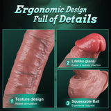 Realistic Anal dildo 5.71'' For Anal Play With Suction Cup To Improve Prostate Health