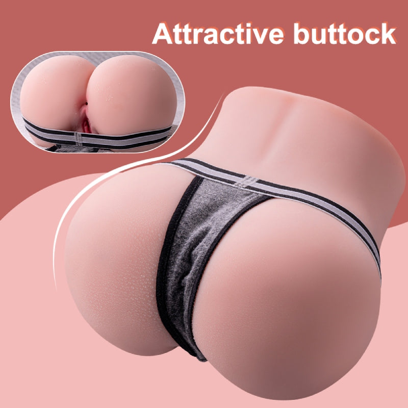【Electric Butt 】4.62lbs Real Touch Butt 3 Speeds And 7 Frequencies