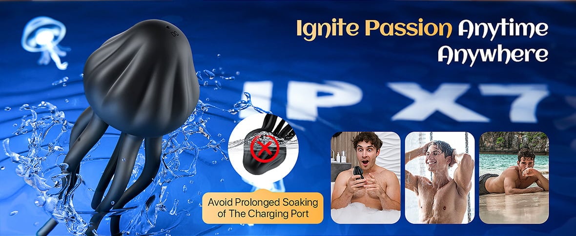 10 Vibrating Modes Wrapping Tentacle Male Vibrator