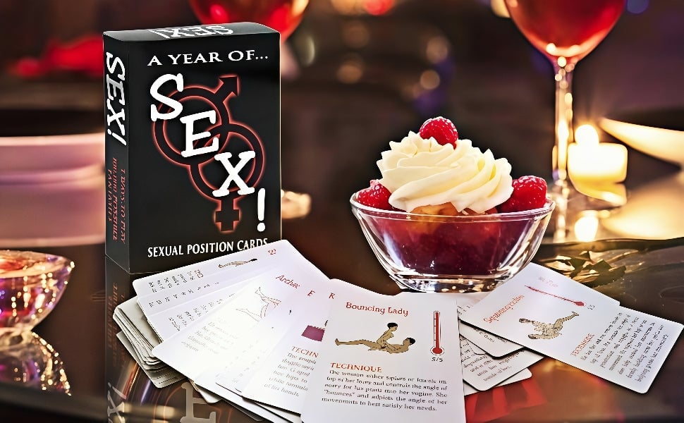 Sex Game Position Cards Bedroom Battle Cards Date-Night Fun Couple Poker Games Improve Relationship