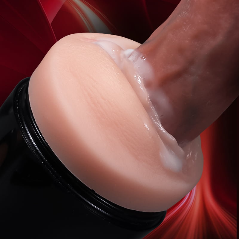 Lifelike Vaginal Entrance Thrusting Vibrating Vocal Masturbator