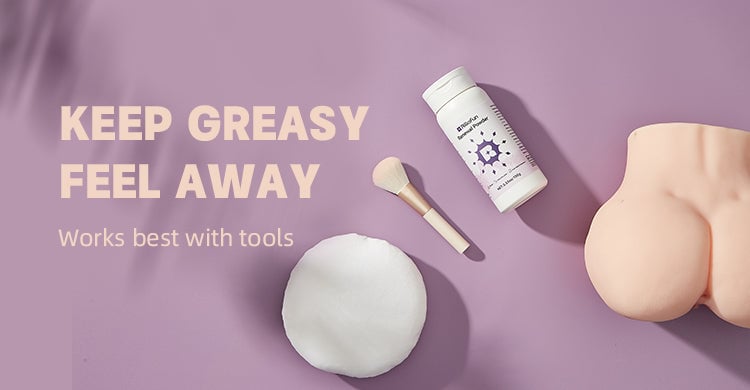 Renewal Powder for Torso &Doll 0.22 LBS Prevents Cracking Keeps Smooth Sex Toys Accessory