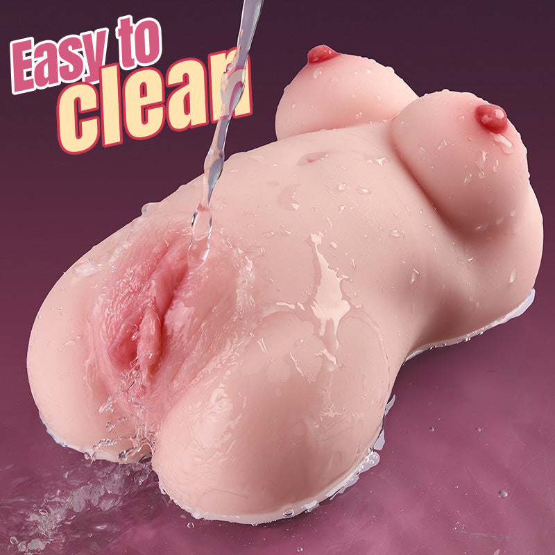 Extra Thick Plump Body Tight Close Fitting Overweight 1kg Soft Tpe Small Masturbator