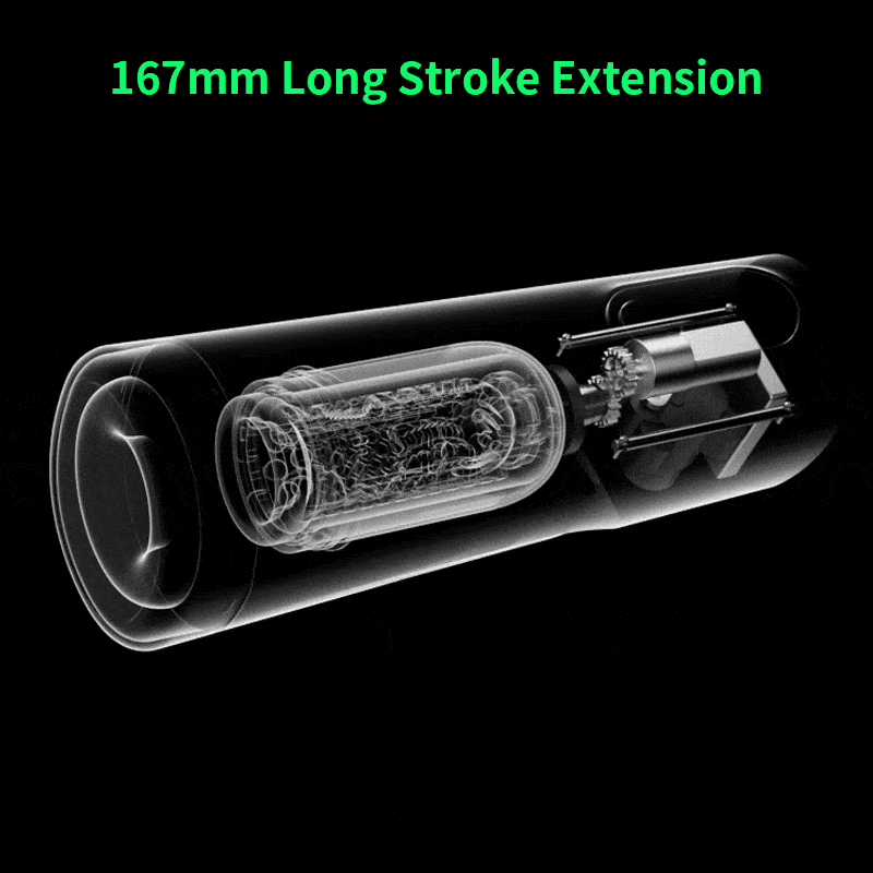 TRYFUN App-Controlled Automatic Thrusting Rotating Heating Smart Masturbator Cup