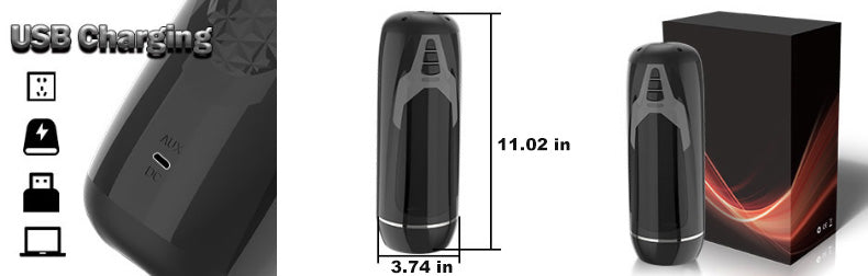 Warriors Series 8 Thrusting Rotating Swirling Automatic Masturbator