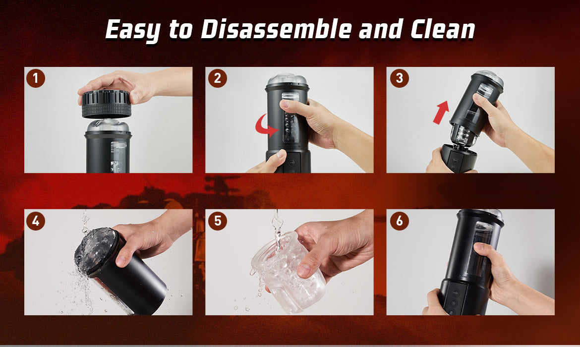 Eder - Automatic Sucking Thrusting Detachable Masturbator