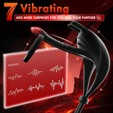 Adjustable Vibrating Dual Penis Ring Couples Shared Erection Rabbit Vibration