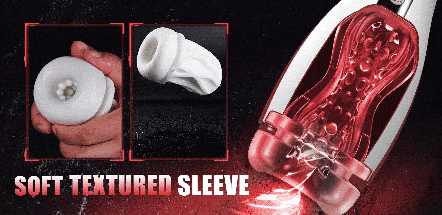 【FREE SHIPPING】Kama 7 Adjustable Sucking Vibrating Deepthroat Blowjob Masturbator Pocket Pussy