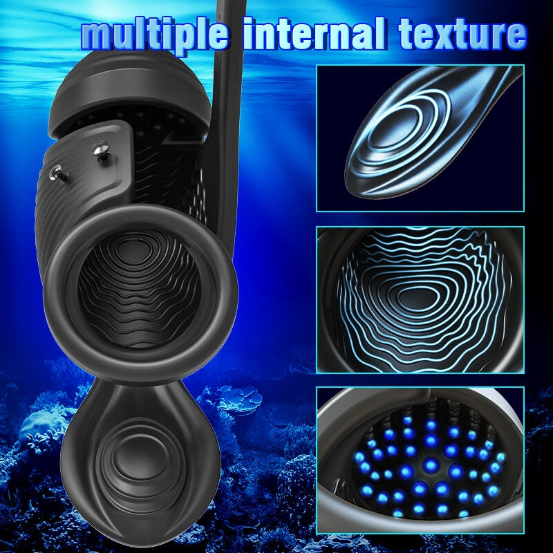 Wild Mustang Triple Motor 7 Vibrating Penis Vibrators For Intense Glans Stimulation