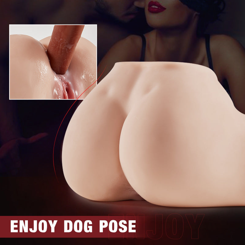 Kayla 7.7lb Fair Skin Sexy Life-sized Realistic Butt