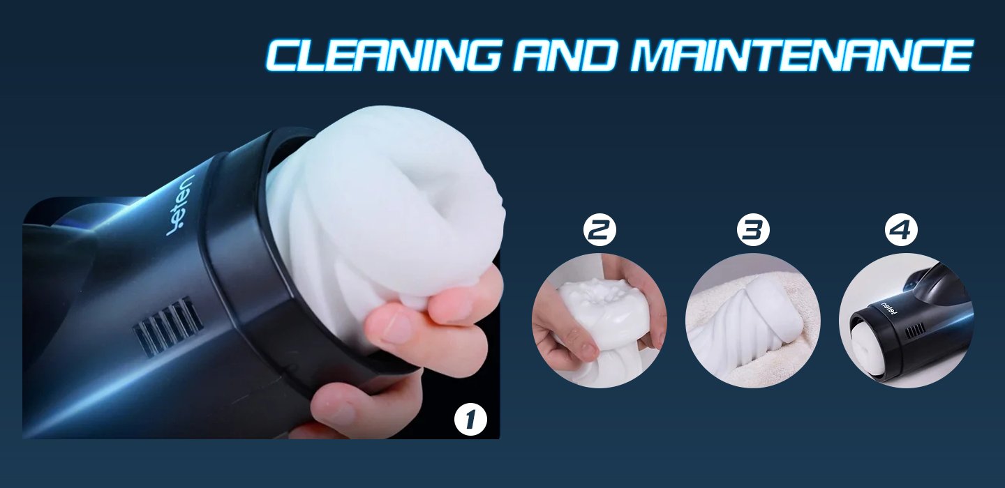 【3.15 IN Depth】Leten 10 Vibrating & Sucking Voice Handheld Masturbator Male Sex Toys