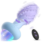 Little Monster 360° Rotating Anal Vibrator  10 Vibration Frequencies  7-Color LED Light