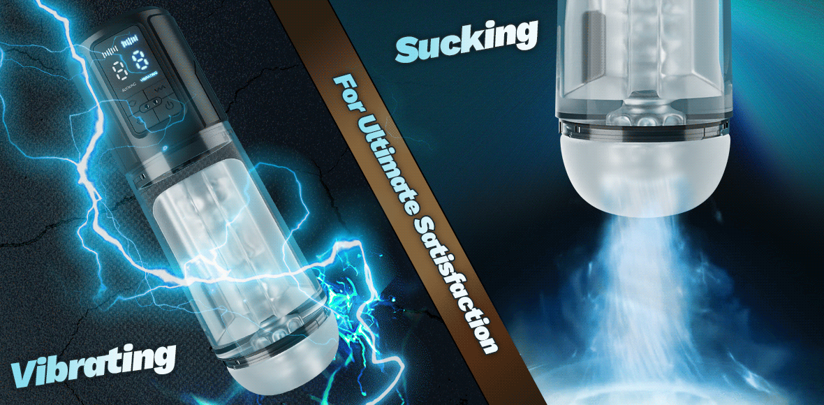 The Stamina Beast 9 Vibration & Sucking Automatic Male Masturbator Blowjob Stroker Male Sex Toy