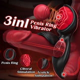 Wizard APP Control 7 Vibrating Cock Ring