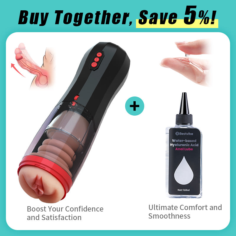 【30% Off】Roka - Lifelike Automatic 5 Thrusting 10 Vibrating Vocable Masturbator