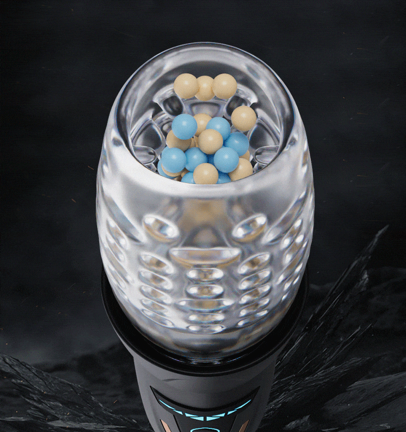 Breathwhirl Thrusting Rotating Vibration Male Stroker Masturbator Adult Toy