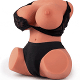 Big Breasts 7.26 lbs Big Meat Fixed Brown Masturbator Sex Torso
