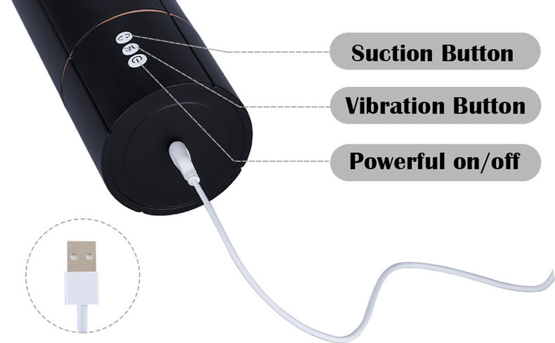 4 Squeeze 10 Vibration Automatic Masturbator