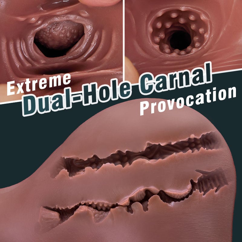 5.3 Lbs Big Ass Brown Realistic Butt Masturbator