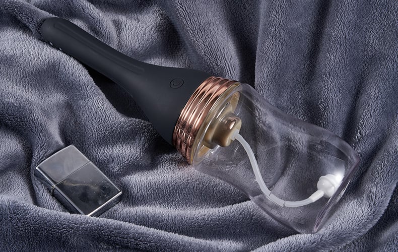 Automatic 3 Jet 3 Vibrating Anal Vaginal Douching Large Capacity 300ml