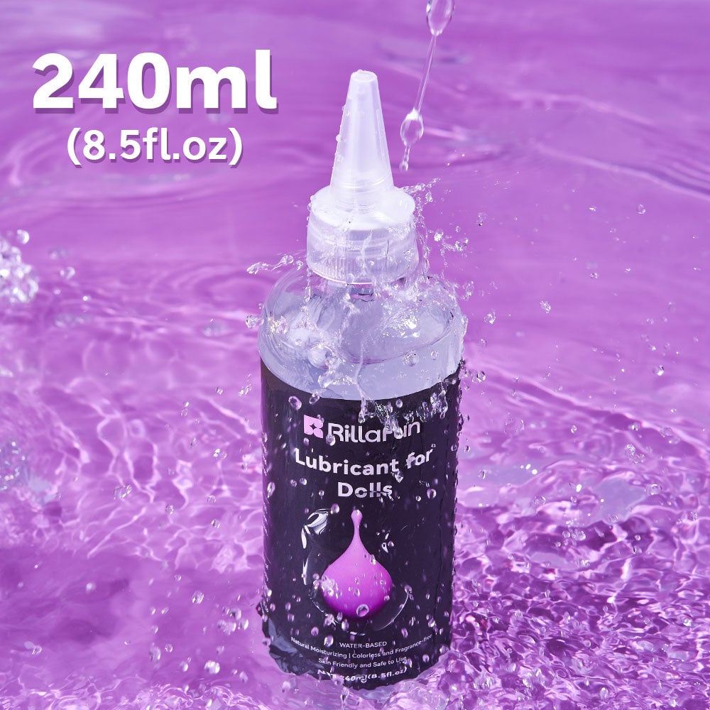 Silicone 240ML Water-base Lube for Couples Women Men Vaginal & Anal 8.1 Fl oz