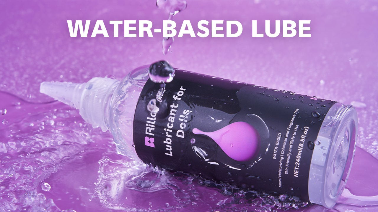 Silicone 240ML Water-base Lube for Couples Women Men Vaginal & Anal 8.1 Fl oz